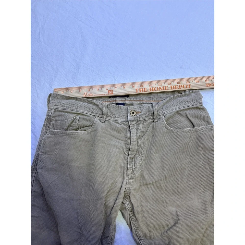 Vintage Banana Republic Corduroy Pants Mens 32x30 Tan Straight 100% Cotton